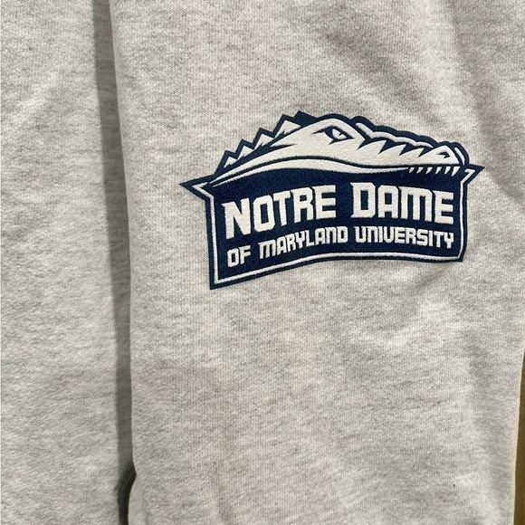 Notre Dame of Maryland University Gray Sweatpants - Picture 3 of 4